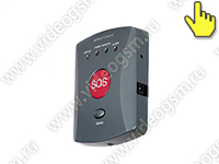 Беспроводная  пожарная GSM сигнализация «Страж SOS-ДЫМ-GSM» GSM тревожная кнопка